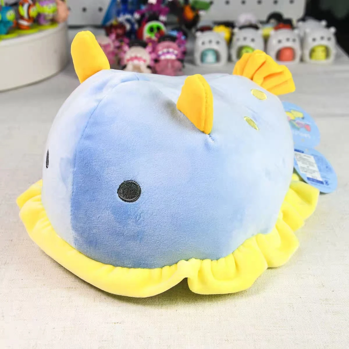 26cm Yell Stuffed toy Umiushi-san Mugyunui Big cute kawaii soft Sea slug plush toys stretchable sea animals pillow cushion
26cm Yell Stuffed toy Umiushi-san Mugyunui Big cute kawaii soft Sea slug plush toys stretchable sea animals pillow cushion