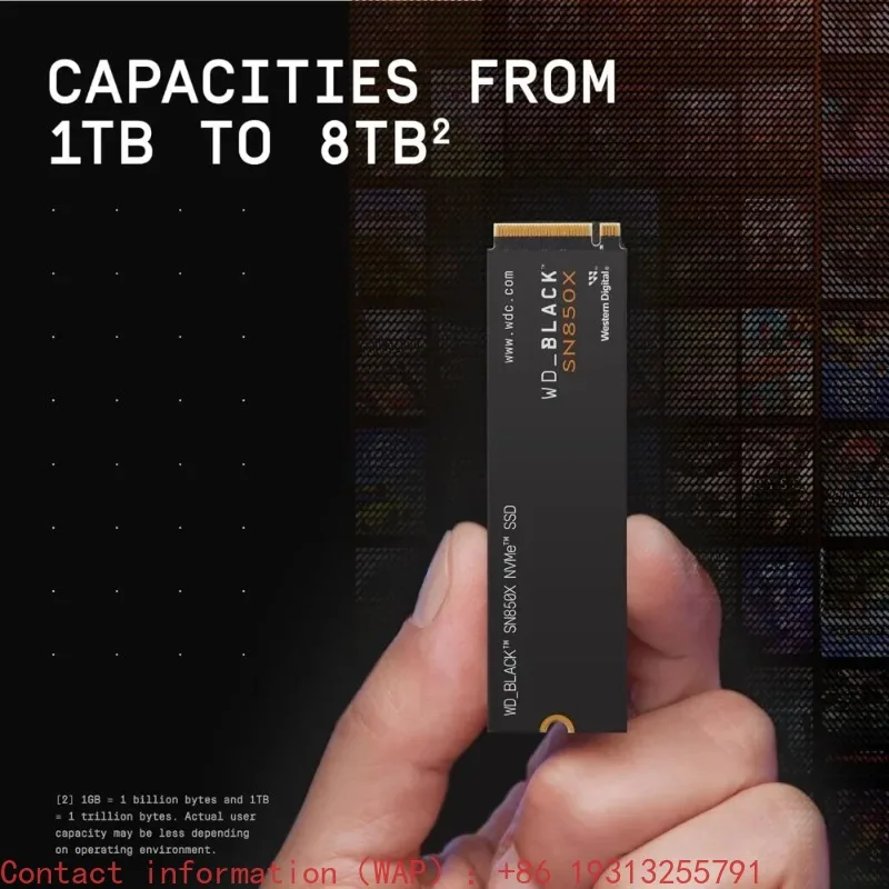 【Best-selling】2TB SN850X NVMe Internal Gaming SSD Solid State Drive - Gen4 PCIe,Up to 7,300 MB/s - WDS200T2X0E
【Best-selling】2TB SN850X NVMe Internal Gaming SSD Solid State Drive - Gen4 PCIe,Up to 7,300 MB/s - WDS200T2X0E