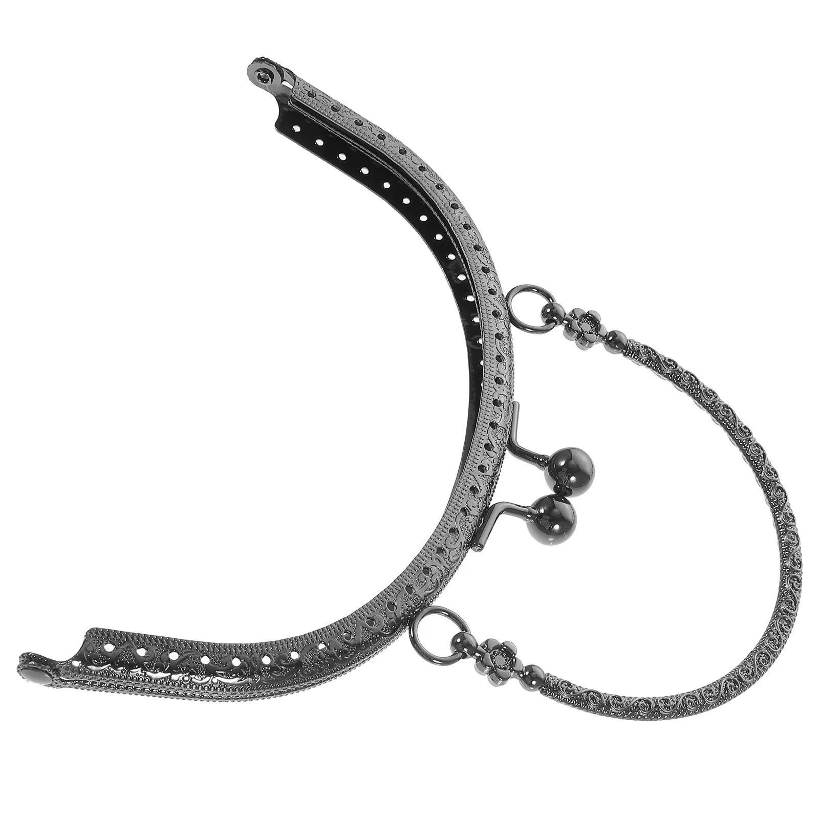 1Pcs Semi-Circle Bag Accessory Sturdy DIY Clutch Purse Metal Frame Lightweight Handbag Handle Decorative Replacement Coin Purse
1Pcs Semi-Circle Bag Accessory Sturdy DIY Clutch Purse Metal Frame Lightweight Handbag Handle Decorative Replacement Coin Purse