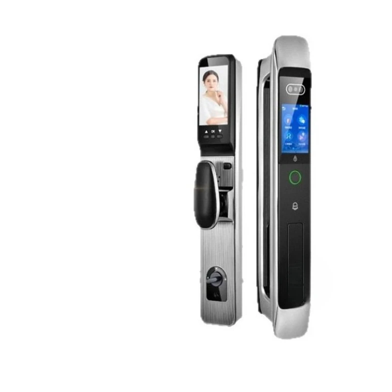 Facial recognition dual screen visual smart lock visual cat eye video fingerprint lock
Facial recognition dual screen visual smart lock visual cat eye video fingerprint lock