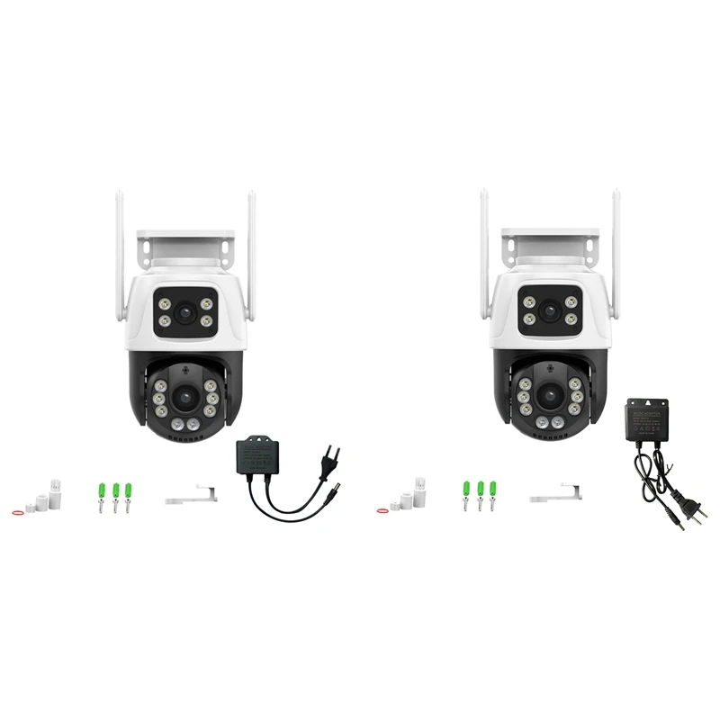 IP-камера, Wi-Fi камера, 6 МП, HD пара объектива, наружное отслеживание искусственного интеллекта, аудиокамера видеонаблюдения, вилка европейского стандарта
IP-камера, Wi-Fi камера, 6 МП, HD пара объектива, наружное отслеживание искусственного интеллекта, аудиокамера видеонаблюдения, вилка европейского стандарта