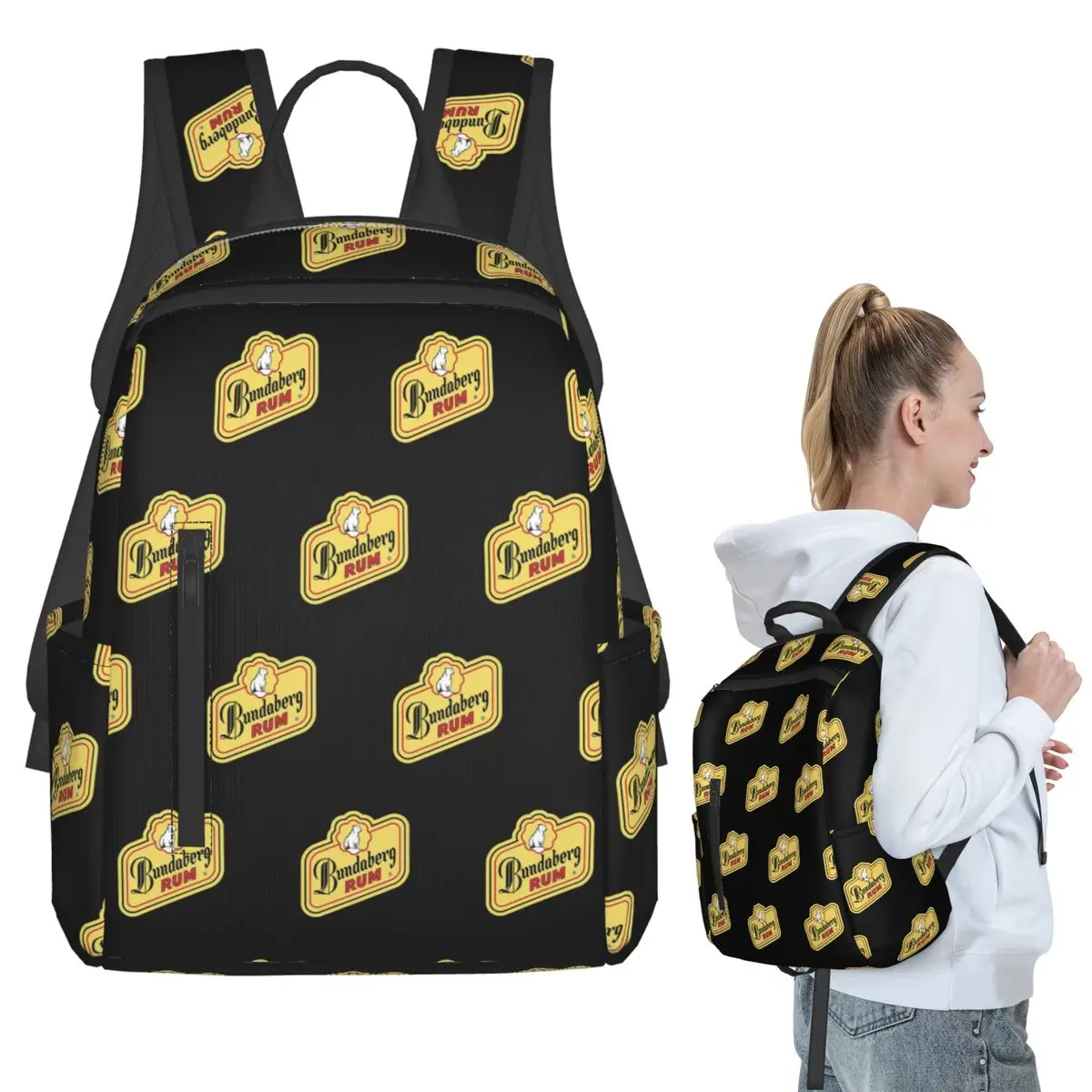 Bundaberg Rum Backpack Student BookBag Children School Bag Computer Shoulder Bags Men Women
Bundaberg Rum Backpack Student BookBag Children School Bag Computer Shoulder Bags Men Women