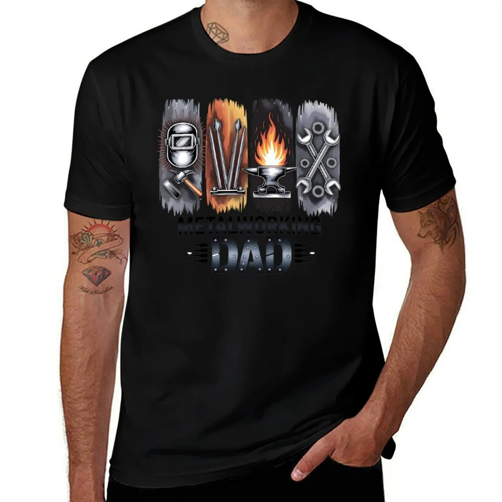 Metalworking Dad Funny Father's Day Gift Welding & Machining T-Shirt graphic t shirts Short sleeve tee tshirts for men
Metalworking Dad Funny Father's Day Gift Welding & Machining T-Shirt graphic t shirts Short sleeve tee tshirts for men