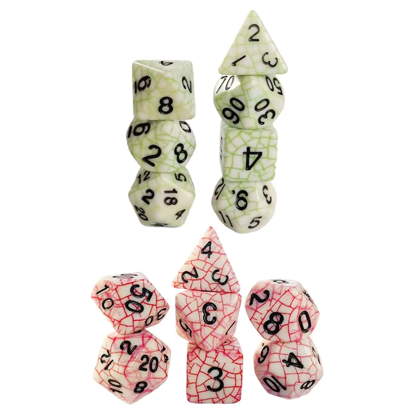7x Acrylic Polyhedral , D Die Multi Sided Set, for Roleplaying Party Prop Tabletop Game Entertainment DND RPG
7x Acrylic Polyhedral , D Die Multi Sided Set, for Roleplaying Party Prop Tabletop Game Entertainment DND RPG