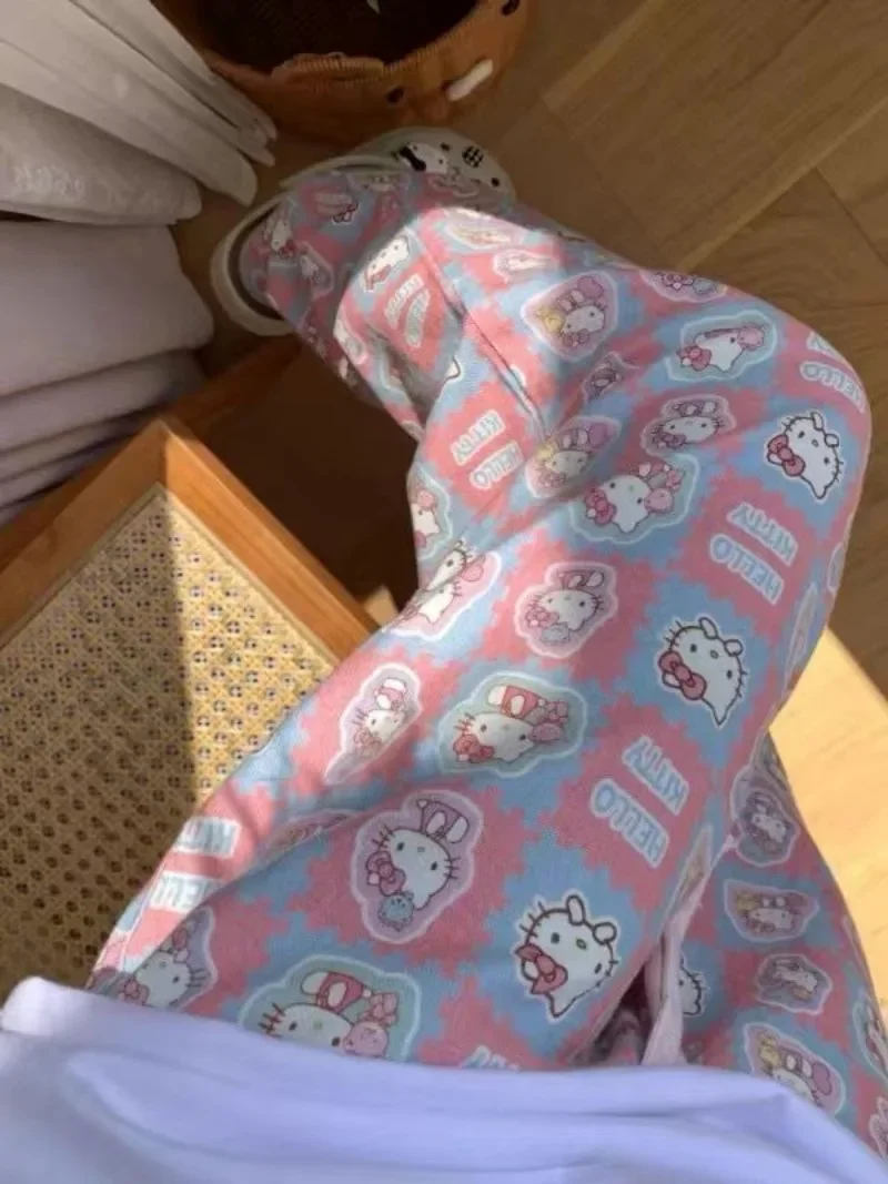 Hello Kitty Anime Kawaii MINISO Casual Pants Ins Cute Cartoon Large Ins Spring Autumn Pajamas Female Home Clothing Gifts Toys
Hello Kitty Anime Kawaii MINISO Casual Pants Ins Cute Cartoon Large Ins Spring Autumn Pajamas Female Home Clothing Gifts Toys