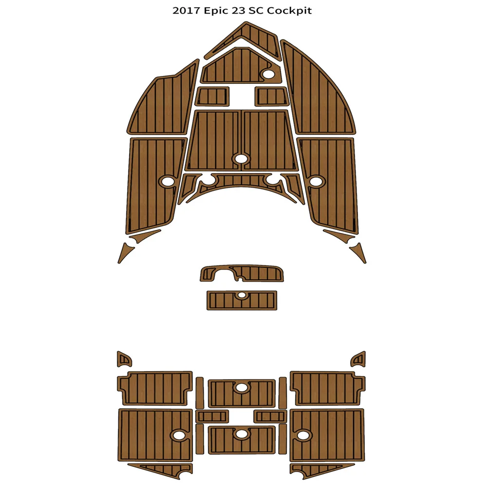 2017 Epic 23 SC Cockpit Pad Boat EVA Foam Faux Teak Deck Floor Mat Self Adhesive
2017 Epic 23 SC Cockpit Pad Boat EVA Foam Faux Teak Deck Floor Mat Self Adhesive