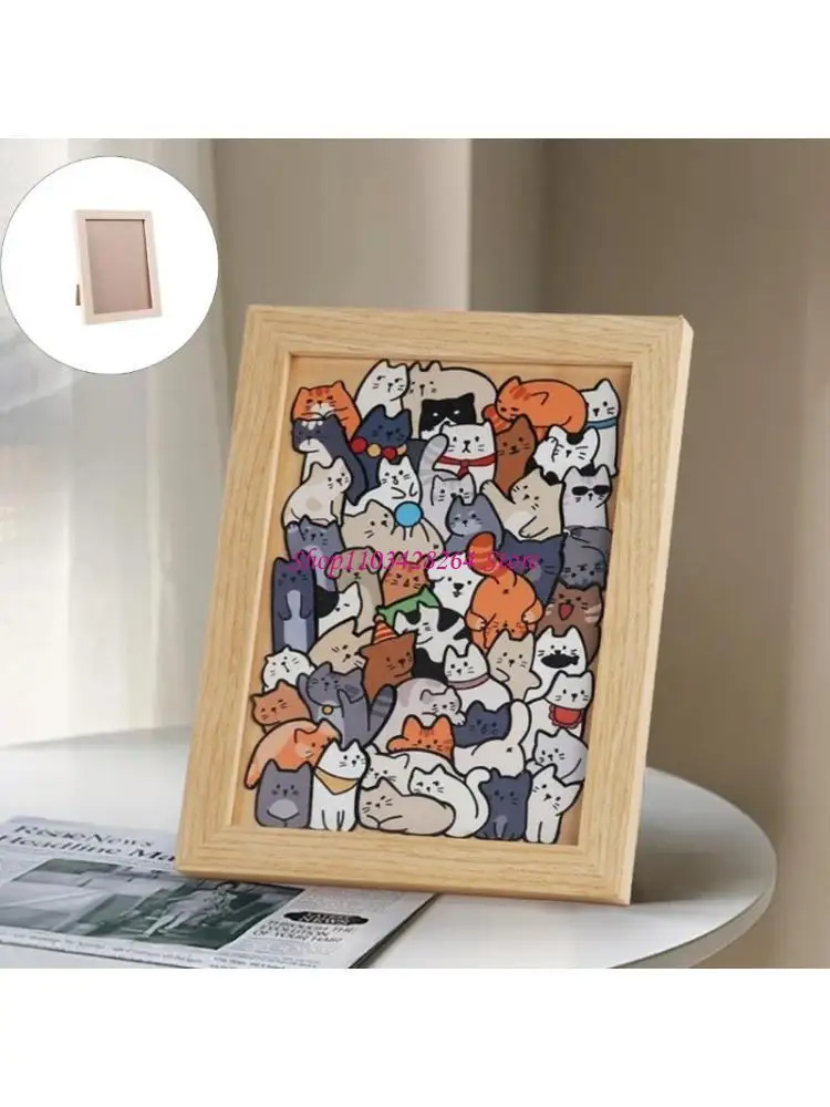 50Pcs Relaxing Animal Puzzle Boards Game For Home Decoration Desk Display
50Pcs Relaxing Animal Puzzle Boards Game For Home Decoration Desk Display