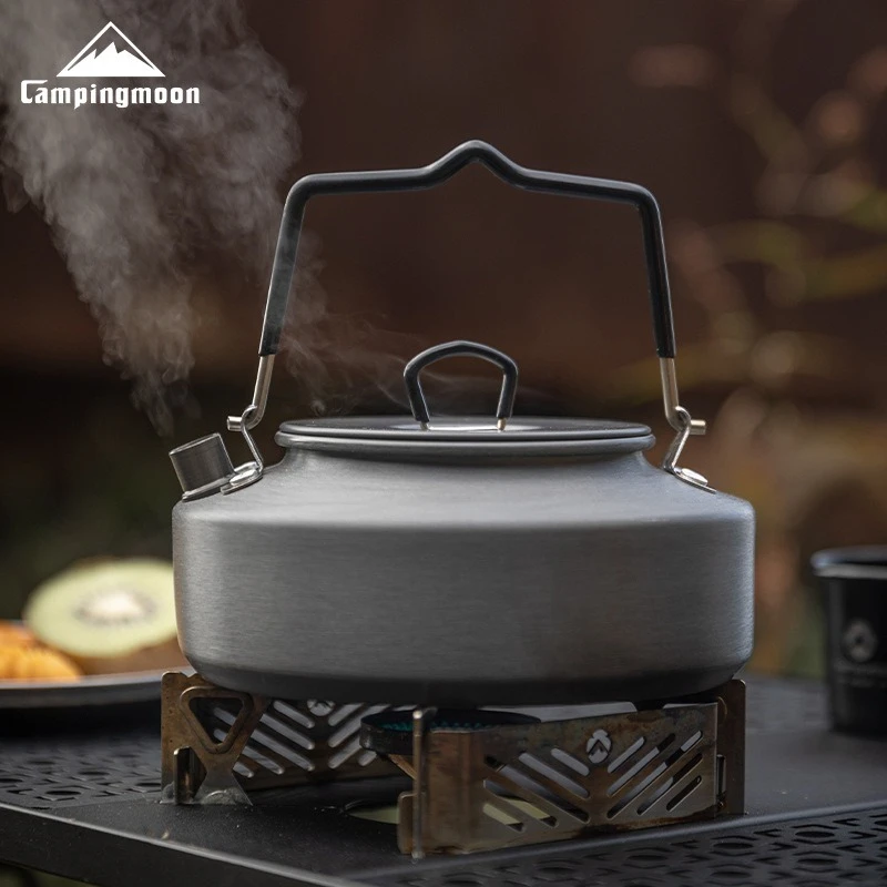 CAMPINGMOON S800 S1500 Outdoor camping aluminum alloy coffee pot 0.8L1L1.5L portable camping teapot outdoor lightweight kettle
CAMPINGMOON S800 S1500 Outdoor camping aluminum alloy coffee pot 0.8L1L1.5L portable camping teapot outdoor lightweight kettle
