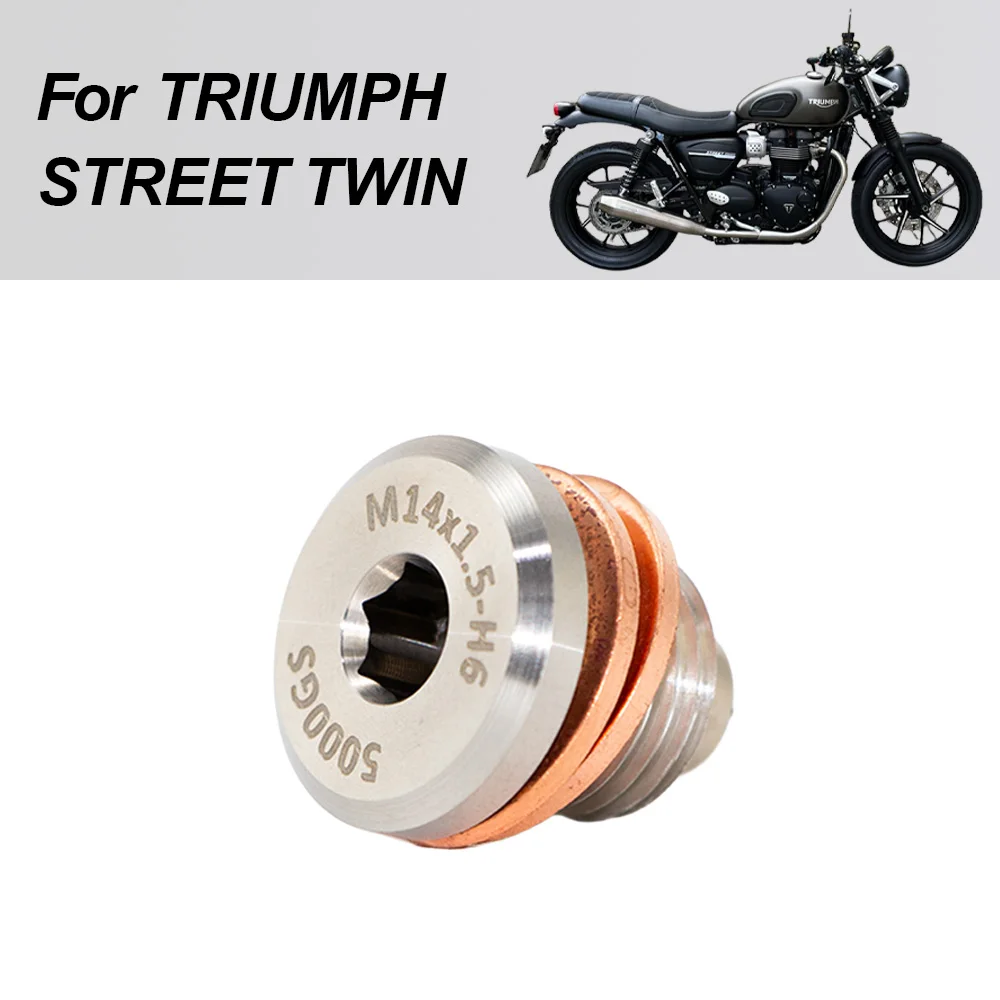 M14*1.5 Stainless Steel Engine Magnetic Oil Drain Plug Screw Nut Bolt Oil Drain Sump Nut For Triumph Street Twin Standard
M14*1.5 Stainless Steel Engine Magnetic Oil Drain Plug Screw Nut Bolt Oil Drain Sump Nut For Triumph Street Twin Standard