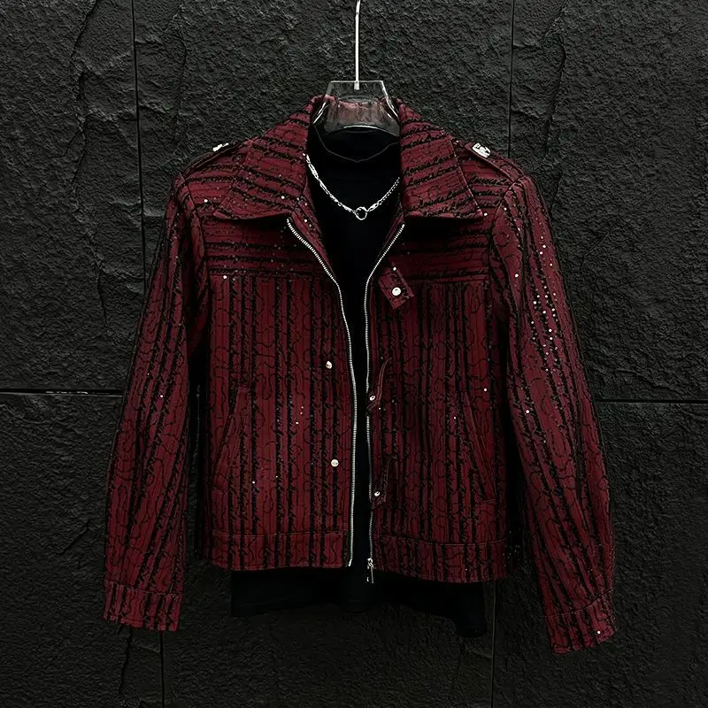 Niche Designer Retro Design Metal Decorative Short Jacket Men's Casual Fall New Coat Loose Fashion
Niche Designer Retro Design Metal Decorative Short Jacket Men's Casual Fall New Coat Loose Fashion