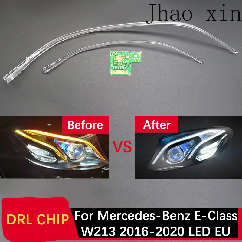 White Light for Mercedes-Benz E-Class W213 Angel Eyes 2016-2020 LED EU Ballast Module Car Headlights DRL CHIP Tube Circuit Board
White Light for Mercedes-Benz E-Class W213 Angel Eyes 2016-2020 LED EU Ballast Module Car Headlights DRL CHIP Tube Circuit Board