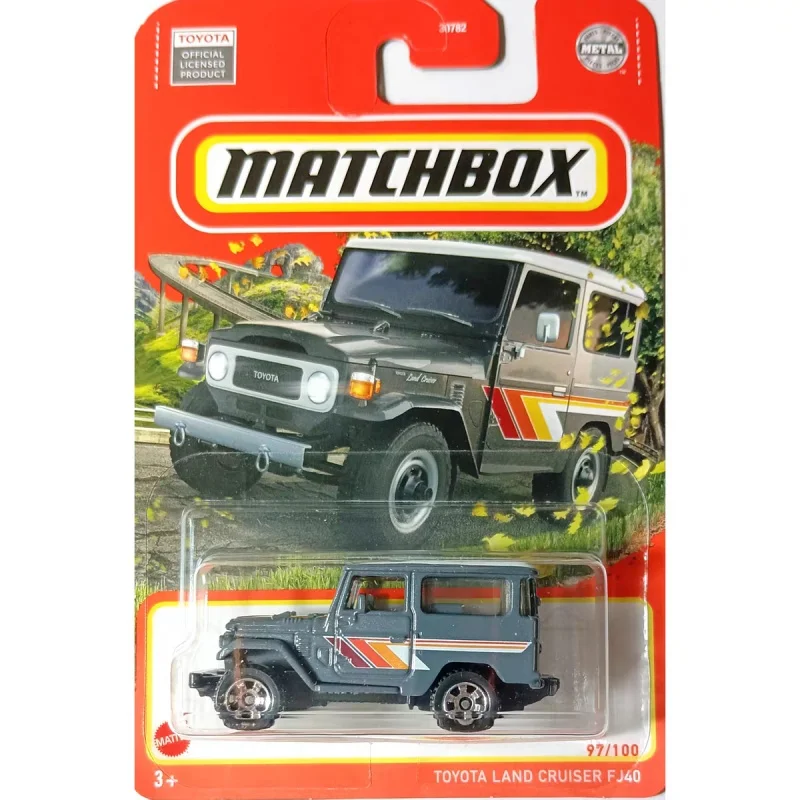 Matchbox MB990 Toyota Land Cruiser FJ40 Винтажная литая модель игрушечного автомобиля без RTR Коллекционный автомобиль
Matchbox MB990 Toyota Land Cruiser FJ40 Винтажная литая модель игрушечного автомобиля без RTR Коллекционный автомобиль