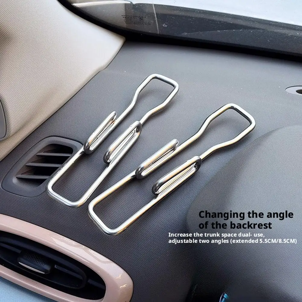 Car Backrest Angle Adjuster For Leapmotor T03 Stainless Steel Trunk Space Expander Extension Clip Auto Interior Storage Accessor
Car Backrest Angle Adjuster For Leapmotor T03 Stainless Steel Trunk Space Expander Extension Clip Auto Interior Storage Accessor