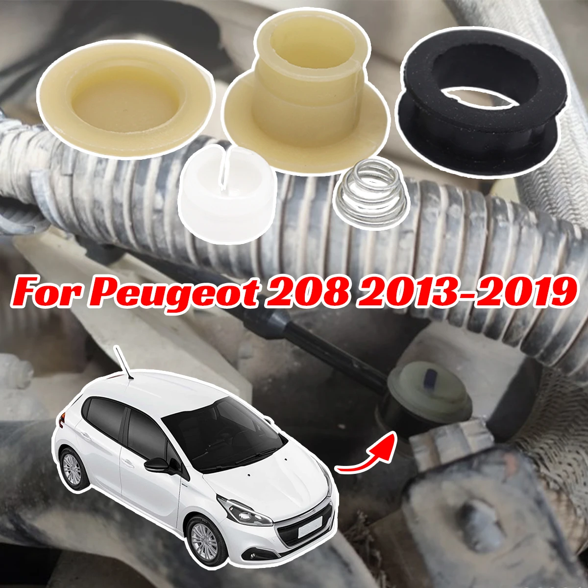 Manual Gearbox Shift Cable Linkage Control Shifter Lever Connect Rod Bushing For Peugeot 208 2013 2014 2015 2016 2017 2018 2019
Manual Gearbox Shift Cable Linkage Control Shifter Lever Connect Rod Bushing For Peugeot 208 2013 2014 2015 2016 2017 2018 2019
