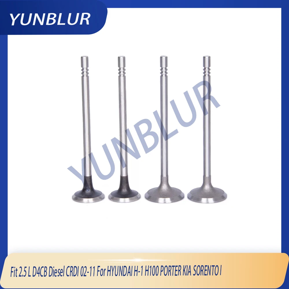 Engine Parts 8x Intake & 8x Exhaust Valve Kit Fit 2.5 L D4CB Diesel CRDI 02-11 For HYUNDAI H-1 H100 PORTER KIA SORENTO I
Engine Parts 8x Intake & 8x Exhaust Valve Kit Fit 2.5 L D4CB Diesel CRDI 02-11 For HYUNDAI H-1 H100 PORTER KIA SORENTO I