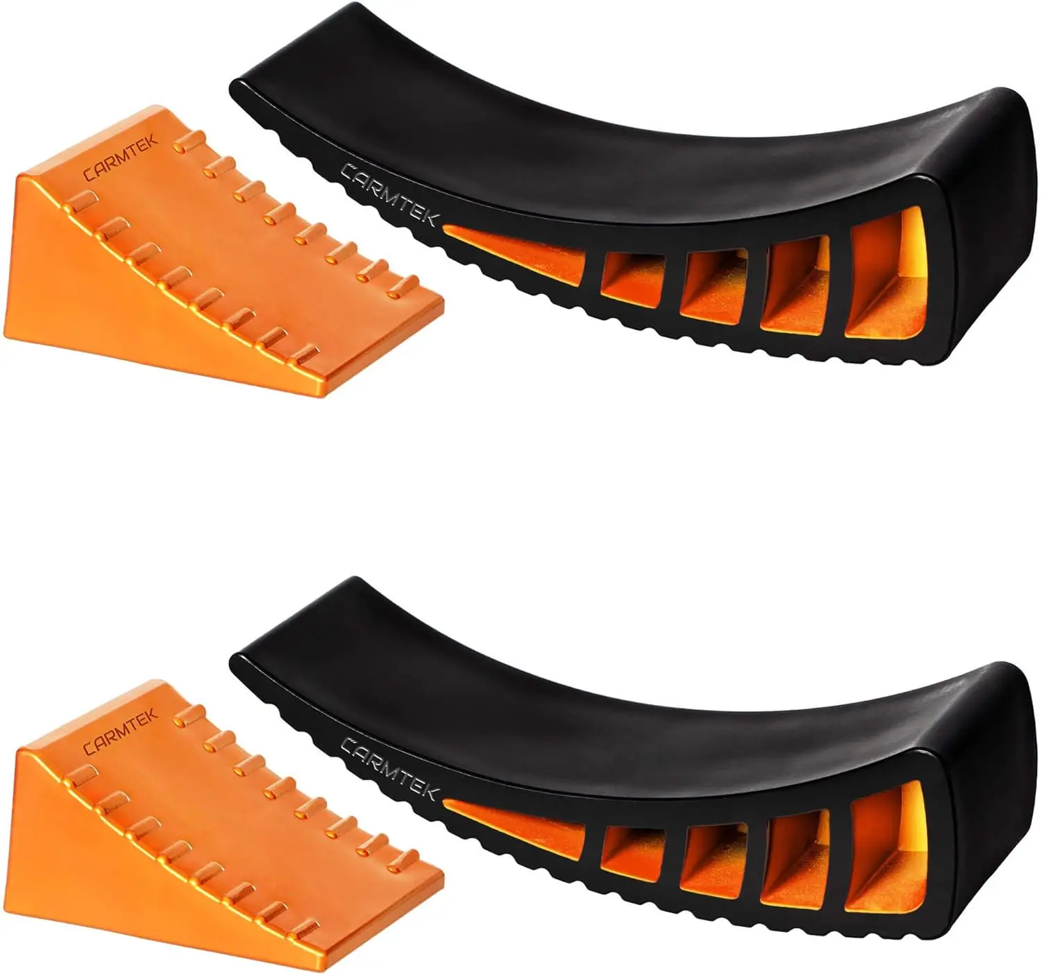Dual Axle Trailer Leveling Kit with Curved RV Levelers and Wheel Chocks for Faster Setup
Dual Axle Trailer Leveling Kit with Curved RV Levelers and Wheel Chocks for Faster Setup