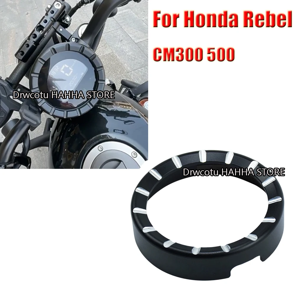 SpeedometerTrim Ring Instrument Cover Gauge Panel Meter Cover Protective Code For Honda Rebel 300 500 CM300 500 2021-2025
SpeedometerTrim Ring Instrument Cover Gauge Panel Meter Cover Protective Code For Honda Rebel 300 500 CM300 500 2021-2025