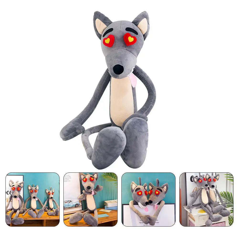 1Pcs Gray Wolf Shaped Soft Stuffed Animal for Kids Comfort Pillow Home Living Room Car Decoration Gift High Resilience PP Cotton
1Pcs Gray Wolf Shaped Soft Stuffed Animal for Kids Comfort Pillow Home Living Room Car Decoration Gift High Resilience PP Cotton