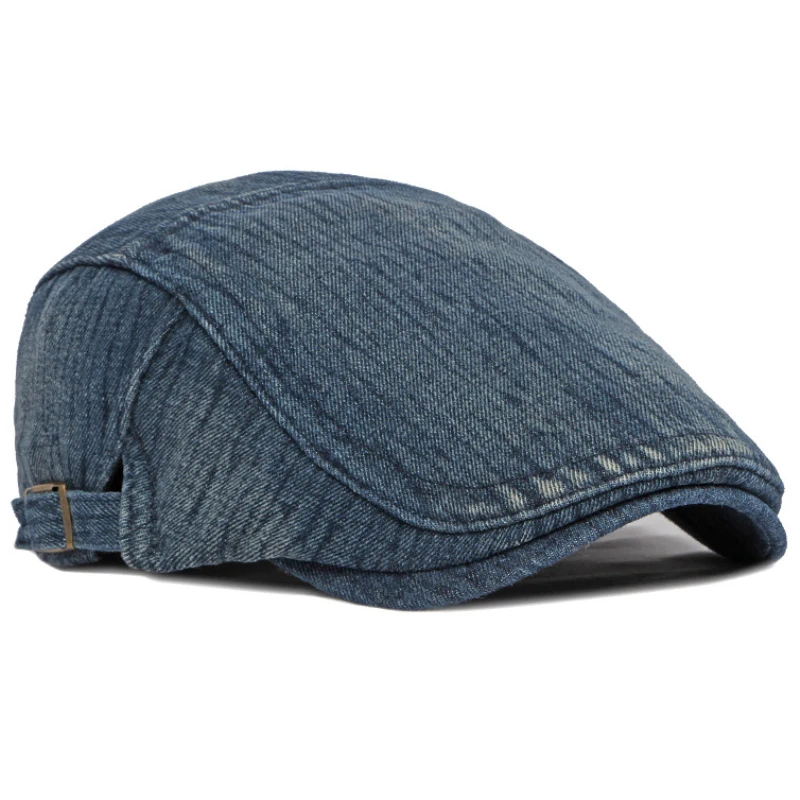HT4088 Beret New Thick Winter Beret Cap Men Women Denim Beret Hat Male Female Adjustable Flat Cap Artist Painter Hat
HT4088 Beret New Thick Winter Beret Cap Men Women Denim Beret Hat Male Female Adjustable Flat Cap Artist Painter Hat