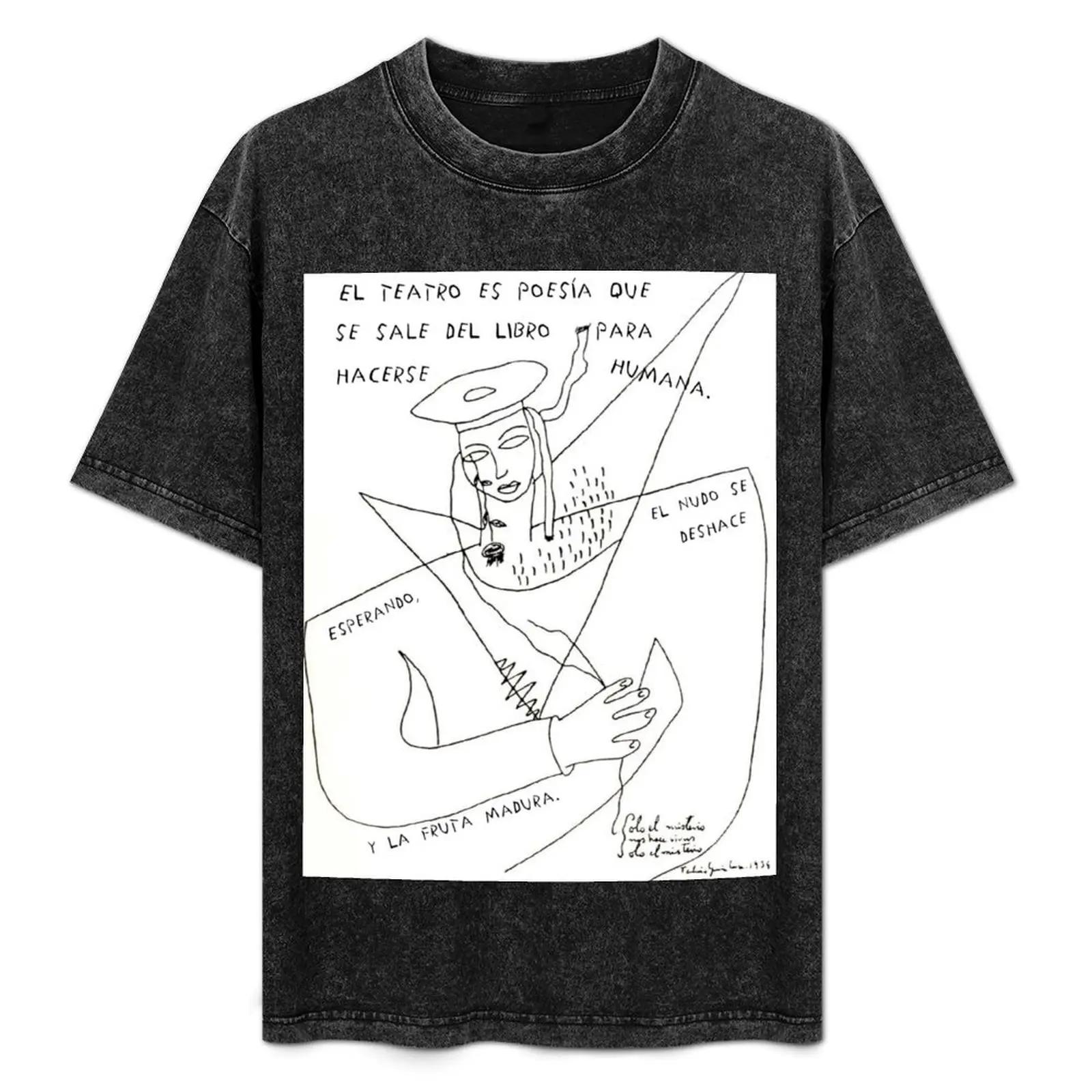 Garcia lorca T-Shirt Simple Print Design T-Shirt
Garcia lorca T-Shirt Simple Print Design T-Shirt