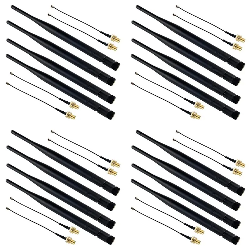 A88E-915Mhz Lora Antenna 5Dbi SMA Male 195Mm+ To SMA Female Cable For Meshtastic ESP32 Lora 32 V3 HTCC-AB02S(Pack Of 16)
A88E-915Mhz Lora Antenna 5Dbi SMA Male 195Mm+ To SMA Female Cable For Meshtastic ESP32 Lora 32 V3 HTCC-AB02S(Pack Of 16)