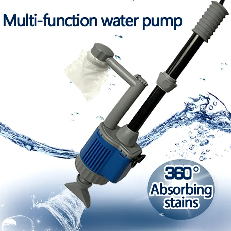 Multi-function Water Changer 20W/28W Fish Tank Sand Washer Aquarium Cleaning Tools Gravel Siphon Machine Electric Filter Pump
Multi-function Water Changer 20W/28W Fish Tank Sand Washer Aquarium Cleaning Tools Gravel Siphon Machine Electric Filter Pump