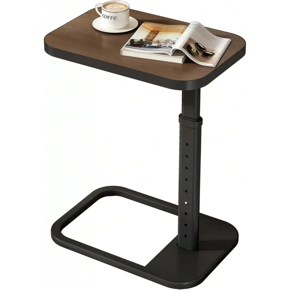 Adjustable Height CShaped End Table, 9Level Side Table With Metal Rounded Edge, Couch Table That Slides Under Sofa Or Bed For E
Adjustable Height CShaped End Table, 9Level Side Table With Metal Rounded Edge, Couch Table That Slides Under Sofa Or Bed For E