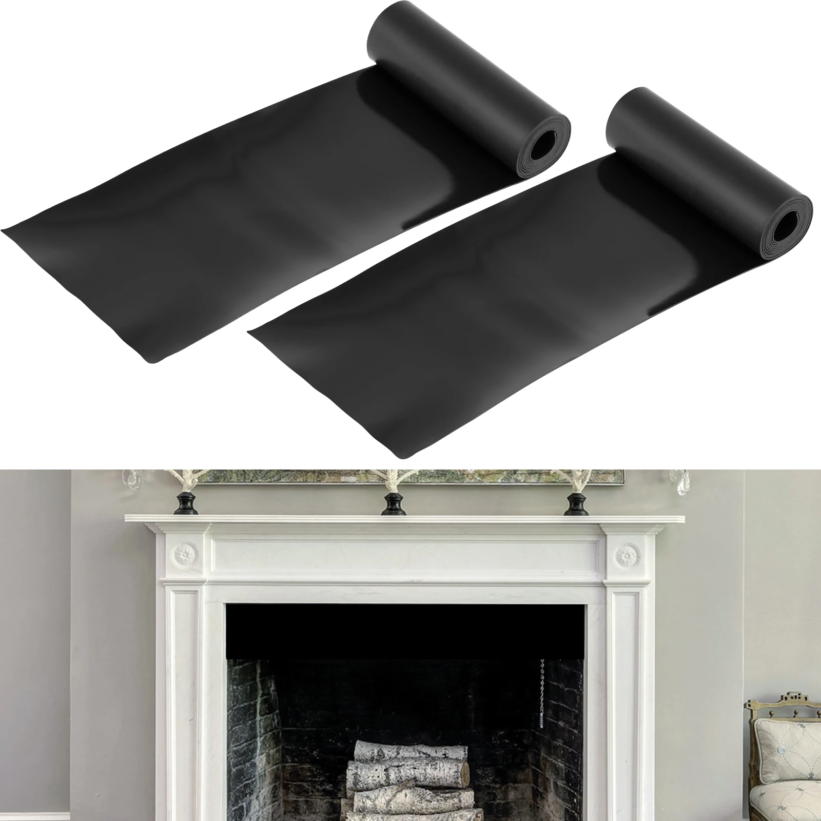2Pcs Fireplace Vent Cover Magnetic Fireplace Draft Stopper Fireplace Screen Cover Fireplace Draft Insulation Blocker Black
2Pcs Fireplace Vent Cover Magnetic Fireplace Draft Stopper Fireplace Screen Cover Fireplace Draft Insulation Blocker Black
