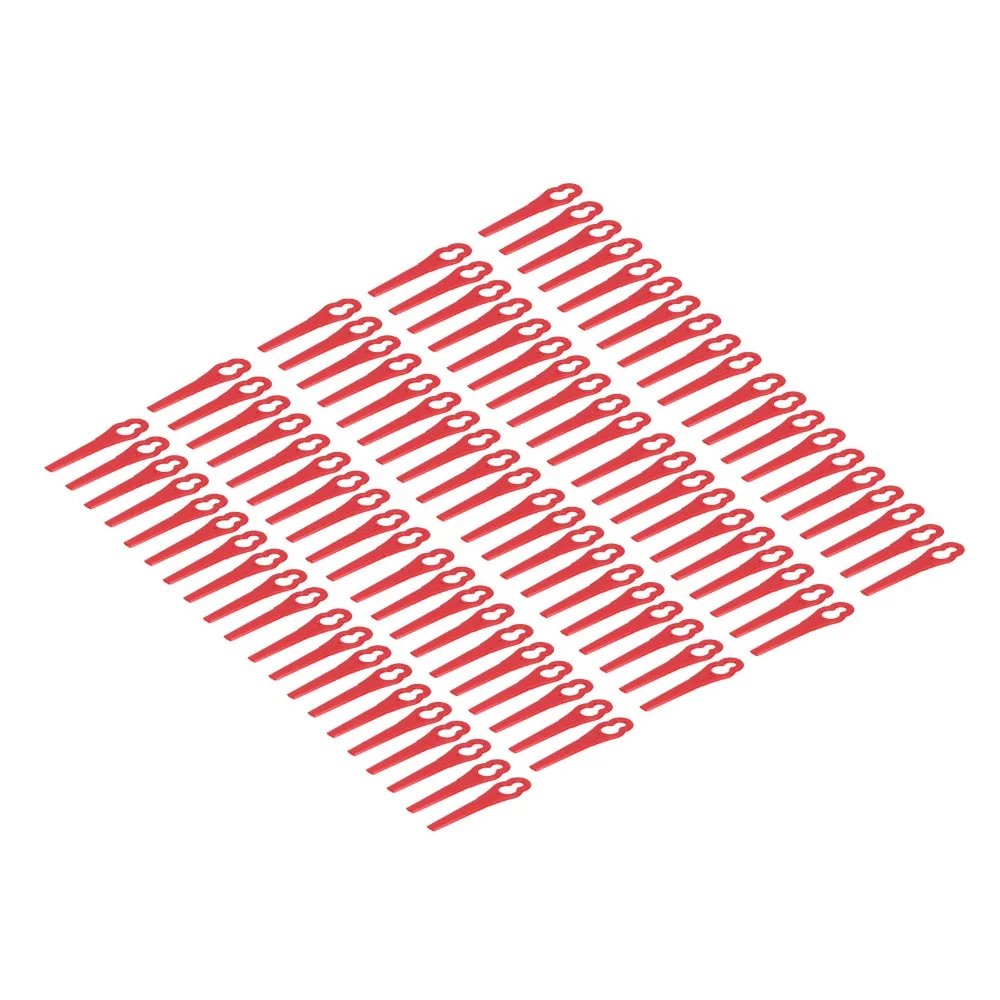 100pcs Plastic Plastic Cutter Blades Nylon Replacement Garden Pruning Accessories Green/Red Grass Trimmer Blade Garden Pruning
100pcs Plastic Plastic Cutter Blades Nylon Replacement Garden Pruning Accessories Green/Red Grass Trimmer Blade Garden Pruning