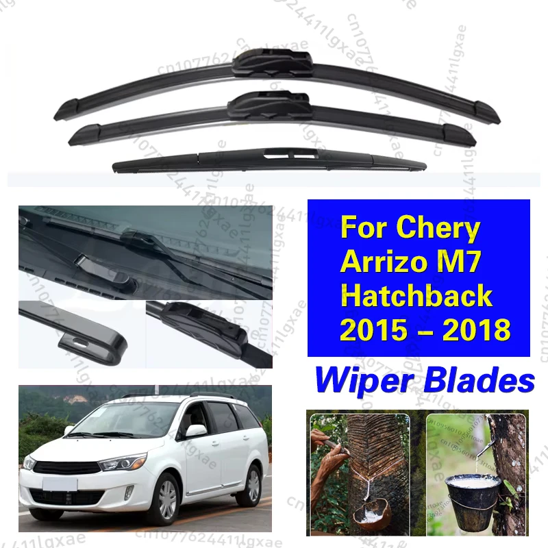 For Chery Arrizo M7 Hatchback 2015 - 2018 Front Rear Wiper Blades Brushes Cutter Accessories J Hook 2016 2017 2018 22"+18"+12"
For Chery Arrizo M7 Hatchback 2015 - 2018 Front Rear Wiper Blades Brushes Cutter Accessories J Hook 2016 2017 2018 22"+18"+12"