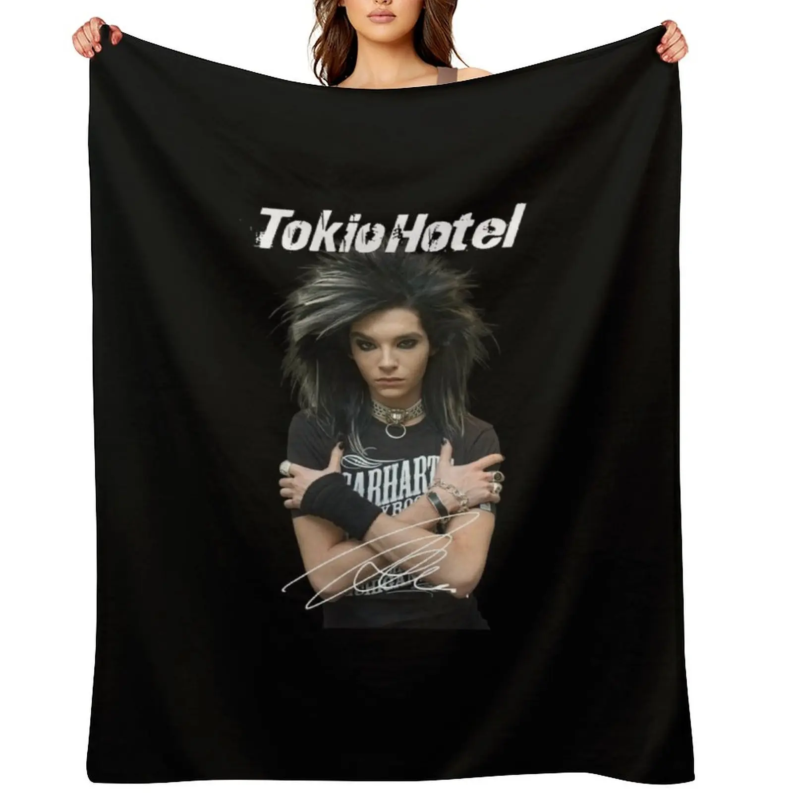 Hot Tokio Hotel Shirt Bill Kaulitz Cotton Throw Blanket funny gift Custom Comforter Decorative Sofas Blankets
Hot Tokio Hotel Shirt Bill Kaulitz Cotton Throw Blanket funny gift Custom Comforter Decorative Sofas Blankets