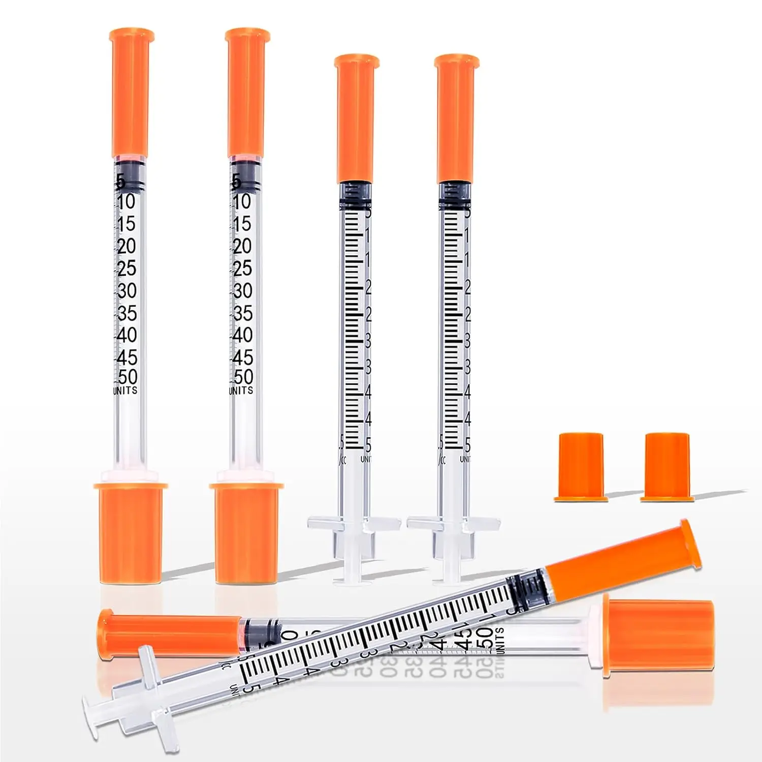 50-pack of 0.5ml Disposable Plastic Veterinary Syringes with Needles, Suitable for Pets and Farm Animals; Manual-action Syringes
50-pack of 0.5ml Disposable Plastic Veterinary Syringes with Needles, Suitable for Pets and Farm Animals; Manual-action Syringes