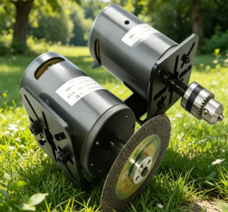 220V 675W Permanent Magnet DC Motor, High Speed Silent Motor with Speed Regulation & Forward Reverse Function
220V 675W Permanent Magnet DC Motor, High Speed Silent Motor with Speed Regulation & Forward Reverse Function