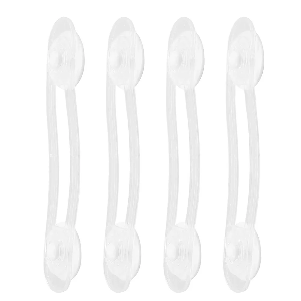 4Pcs Childproof Cabinet Locks Flexible Transparent Safety Latch Babyproof Drawer Lock Kitchen Refrigerator Door Storage
4Pcs Childproof Cabinet Locks Flexible Transparent Safety Latch Babyproof Drawer Lock Kitchen Refrigerator Door Storage