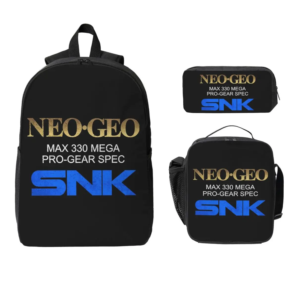 Neo Geo Pro Gear Spec Gold Retro Design Backpack BookBag School Bag Computer Shoulder Bags 3ps Insulated Lunch Bag Pencil Case
Neo Geo Pro Gear Spec Gold Retro Design Backpack BookBag School Bag Computer Shoulder Bags 3ps Insulated Lunch Bag Pencil Case