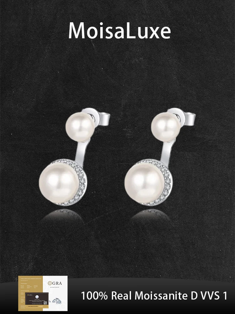 MoisaLuxe Official Store Moissanite Plata Sterling 925 Silver Pearl Simple Earrings Jewelry Gift for Women Hoops Piercing
MoisaLuxe Official Store Moissanite Plata Sterling 925 Silver Pearl Simple Earrings Jewelry Gift for Women Hoops Piercing