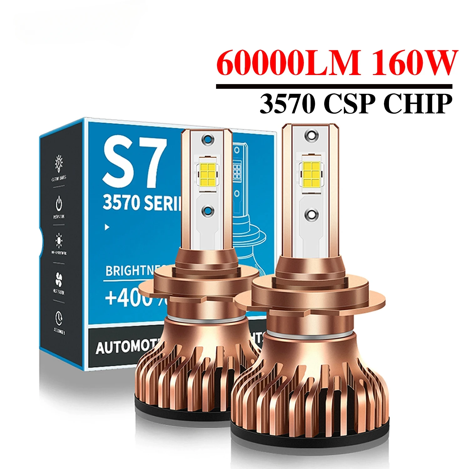 6000K HB3 HB4 9005 9006 H1 H7 H4 H11 9012 Лампа светодиодная лампа CSP 3570 Высокомощная автомобильная фара Противотуманная фара 160 Вт/80 Вт 60000LM
6000K HB3 HB4 9005 9006 H1 H7 H4 H11 9012 Лампа светодиодная лампа CSP 3570 Высокомощная автомобильная фара Противотуманная фара 160 Вт/80 Вт 60000LM