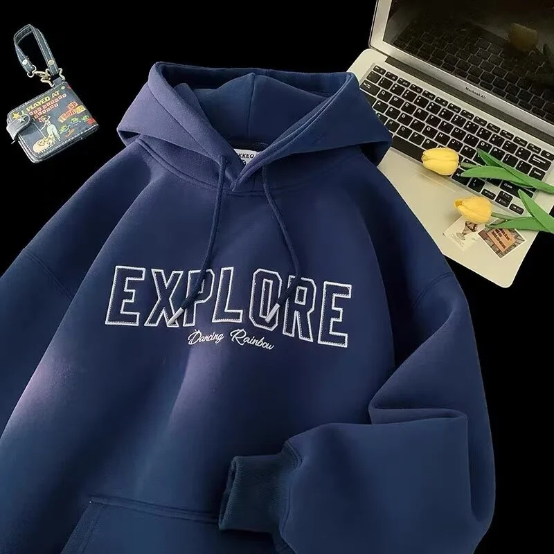 Новые мужские худи с принтом EXPLORE, хлопковые флисовые пуловеры оверсайз, уличная одежда в стиле Y2K
Новые мужские худи с принтом EXPLORE, хлопковые флисовые пуловеры оверсайз, уличная одежда в стиле Y2K
