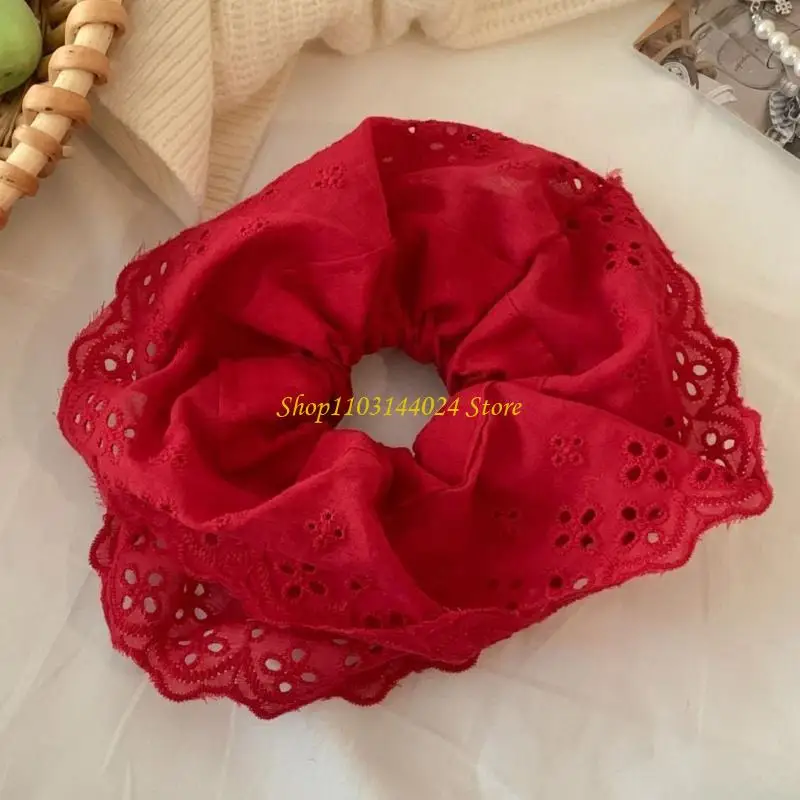 N5KE Lace Scrunchies for Women Large Elastic Hair Scrunchy Eye Catching Hair Rope French Hair Bobbles Ponytail Holder
N5KE Lace Scrunchies for Women Large Elastic Hair Scrunchy Eye Catching Hair Rope French Hair Bobbles Ponytail Holder