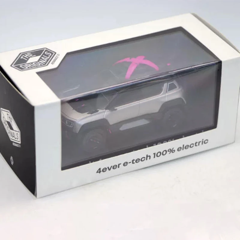 Diecast Original 1:43 Scale 4ever e-tech 100% electric Alloy Model Simulation Decoration Souvenir Gift Collection Static Display
Diecast Original 1:43 Scale 4ever e-tech 100% electric Alloy Model Simulation Decoration Souvenir Gift Collection Static Display