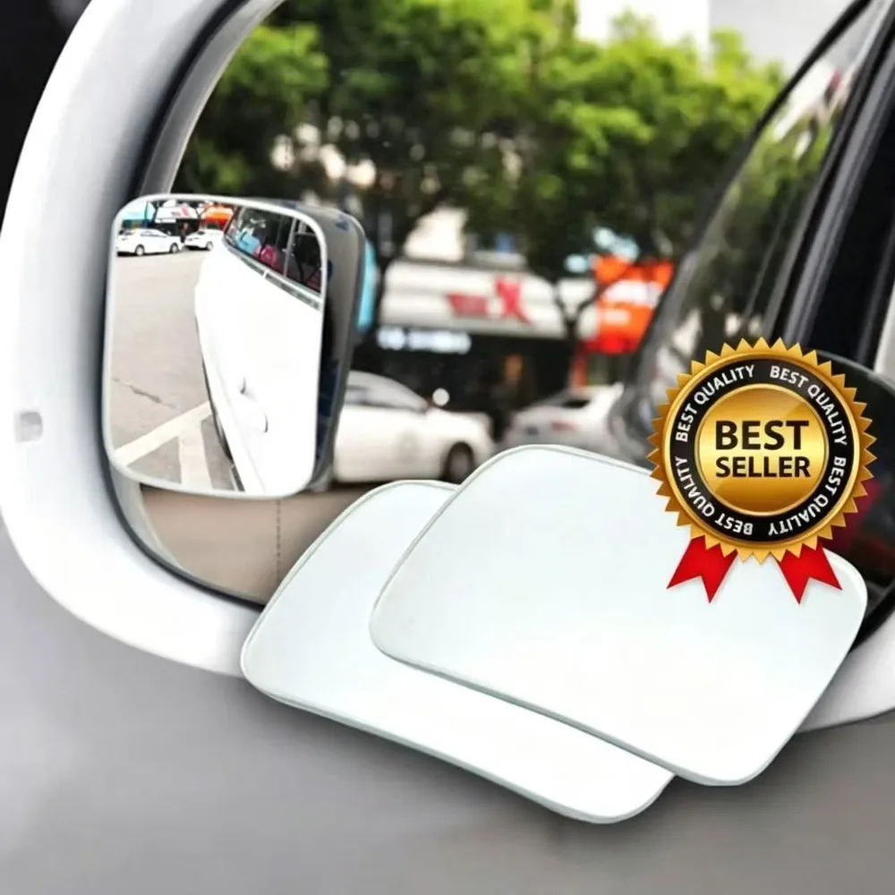 Car Auxiliary Blind Spot Mirror Wide Angle 360 Degree Adjustable Auto Interior HD Convex Rearview Mirror Parking Rimless Mirrors
Car Auxiliary Blind Spot Mirror Wide Angle 360 Degree Adjustable Auto Interior HD Convex Rearview Mirror Parking Rimless Mirrors