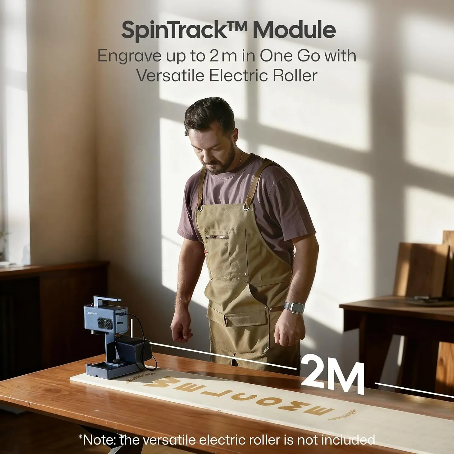 LaserPecker LP2 Портативный ручной лазерный гравировальный станок для лазерной резки по дереву, металлу, коже, акрилового лазерного гравера с роликом
LaserPecker LP2 Портативный ручной лазерный гравировальный станок для лазерной резки по дереву, металлу, коже, акрилового лазерного гравера с роликом