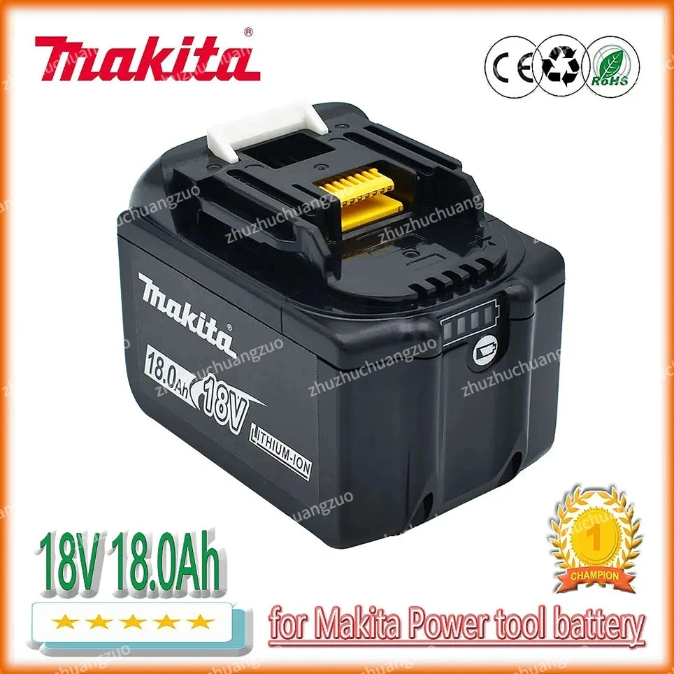 100% Makita Replacement 18V 18.0Ah Battery For BL1850 BL1850B BL1830 BL1830B BL1840 BL1840B rechargeable battery LED indicateur
100% Makita Replacement 18V 18.0Ah Battery For BL1850 BL1850B BL1830 BL1830B BL1840 BL1840B rechargeable battery LED indicateur