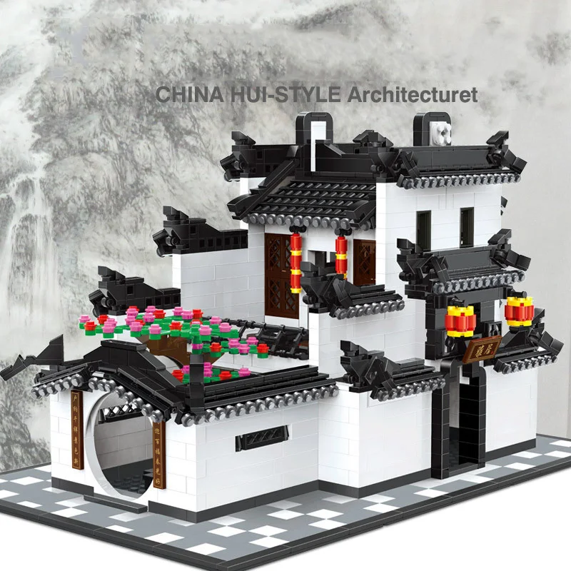 Famous Chinese Classical Huizhou Architecture Building Block China Hui Style Building Brick Toy Collection Construction Model
Famous Chinese Classical Huizhou Architecture Building Block China Hui Style Building Brick Toy Collection Construction Model