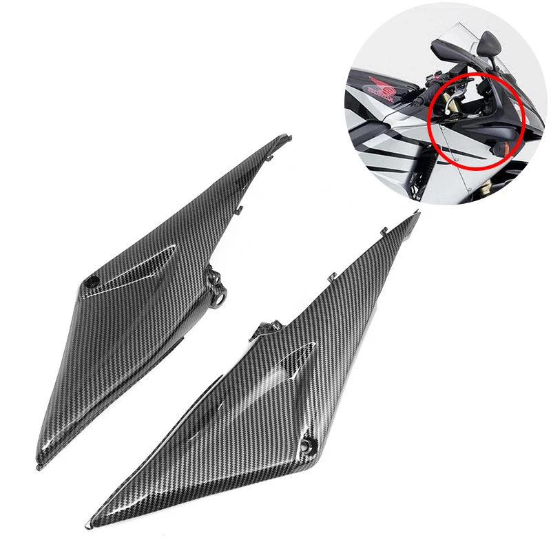Motorcycle ABS PLASTIC Hydro Dipped Carbon Fiber Finish Gas Tank Side Cover Panel Fairing For Honda CBR 600RR 2005 2006
Motorcycle ABS PLASTIC Hydro Dipped Carbon Fiber Finish Gas Tank Side Cover Panel Fairing For Honda CBR 600RR 2005 2006
