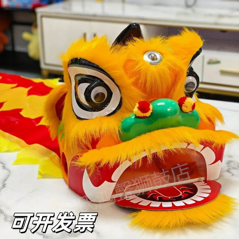 Детский комплект танцевальной головы льва, реквизит для выступлений в детском саду, традиционный танцевальный лев, куб, южный
Детский комплект танцевальной головы льва, реквизит для выступлений в детском саду, традиционный танцевальный лев, куб, южный