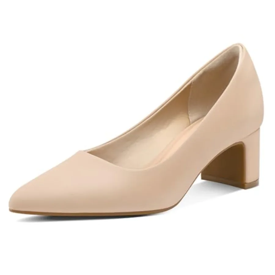 mysoft Women's Pointed Toe Pumps 2 Inch Chunky Block Low Heels Dressy Shoes Slip On Pumps
mysoft Women's Pointed Toe Pumps 2 Inch Chunky Block Low Heels Dressy Shoes Slip On Pumps