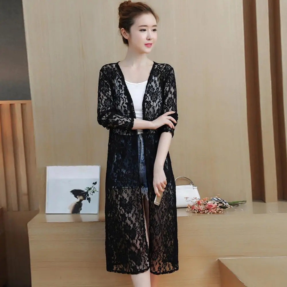 Sunscreen Cardigan Embroidery Mesh Cardigan Lace Mesh Sundress Cover Tops Casual Sunscreen Cover Long Sleeves Sundress Cover
Sunscreen Cardigan Embroidery Mesh Cardigan Lace Mesh Sundress Cover Tops Casual Sunscreen Cover Long Sleeves Sundress Cover