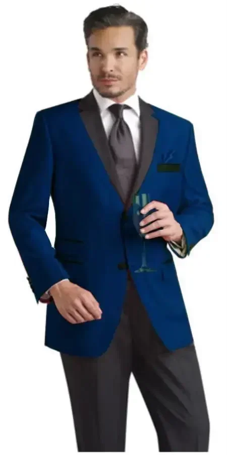 2024 Blue Wedding Suits For Men Slim Fit 2 Piece Groom Tuxedo Custom Style Prom Blazer Sets Terno Masculino Jacket Costume Homme
2024 Blue Wedding Suits For Men Slim Fit 2 Piece Groom Tuxedo Custom Style Prom Blazer Sets Terno Masculino Jacket Costume Homme
