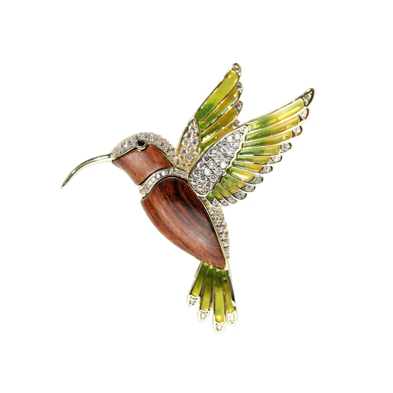 LTT log hummingbird brooch pendant dual-purpose free concept diamond-encrusted fashion exquisite jewelry
LTT log hummingbird brooch pendant dual-purpose free concept diamond-encrusted fashion exquisite jewelry